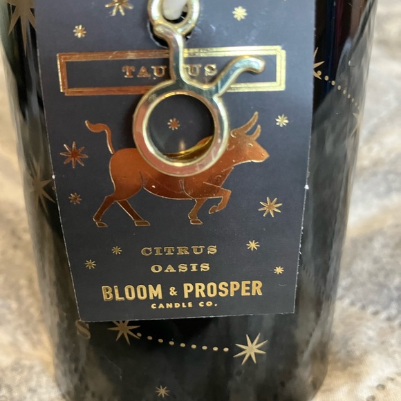 NWT Bloom and Prosper Taurus Zodiac Candle - Picture 8 of 9